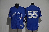 Toronto Blue Jays #55 Russell Martin Blue 2017 Spring Training Flexbase Collection Stitched Jersey,baseball caps,new era cap wholesale,wholesale hats